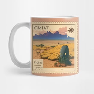 MTG - Plains Stamp - Omiat - Postage Stamp Series Mug